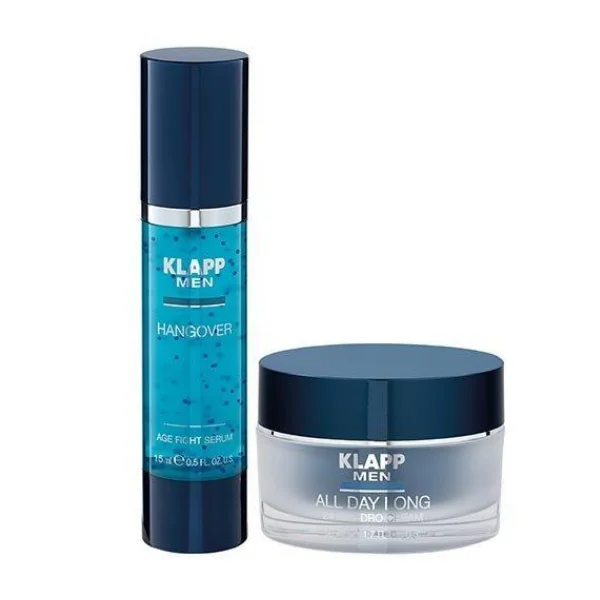 klapp men 24hr cream & age fight serum set