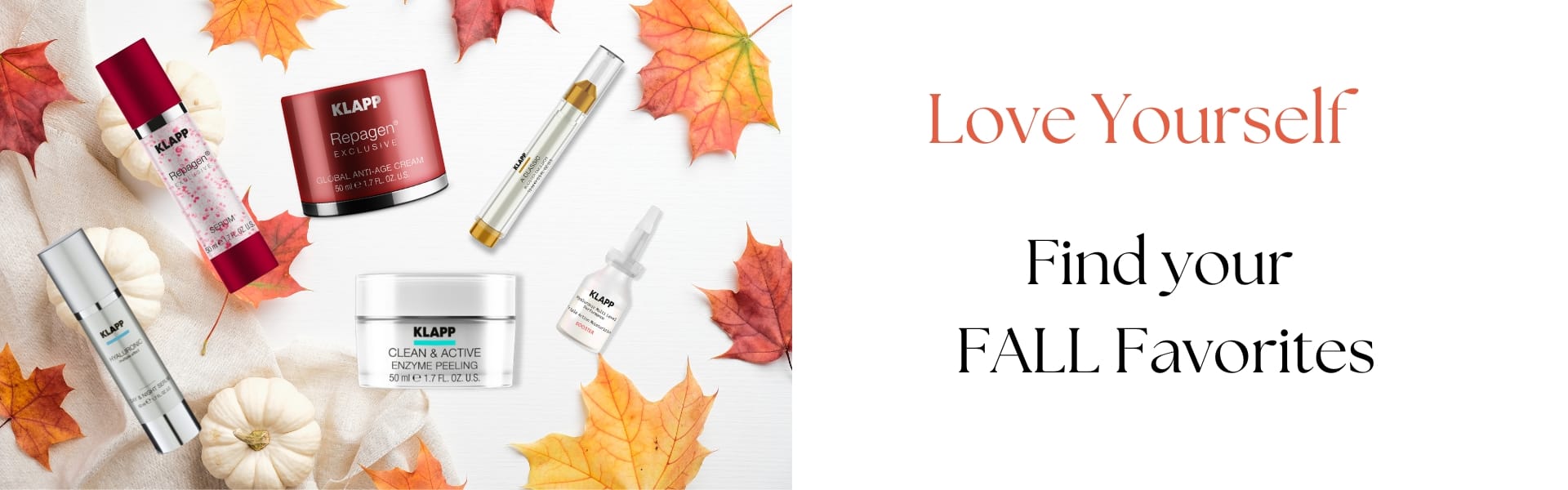 klapp skincare fall beauty