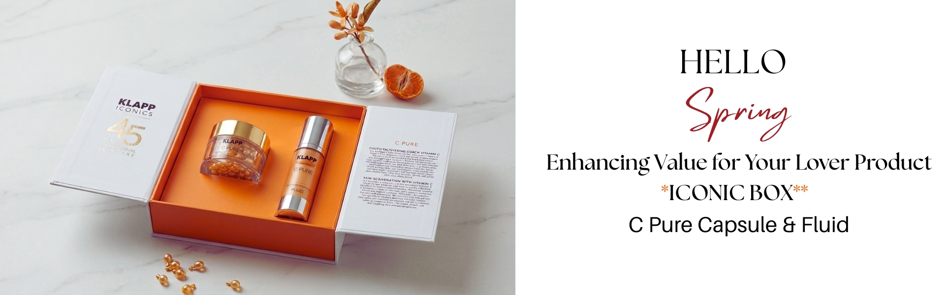 Enhancing Value for Your Lover Product KLAPP*ICONIC Box**